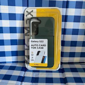 Samsung Galaxy S22, [Card Holder] [Shock-Resistant] Soft TPU